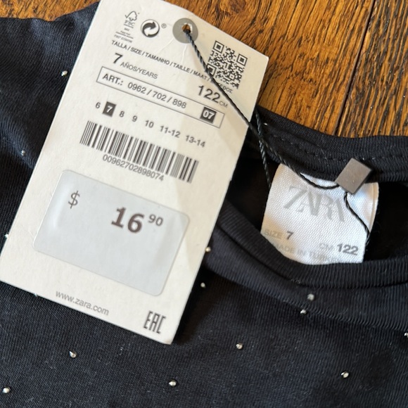 Zara kids sparkle body suit - Picture 2 of 3